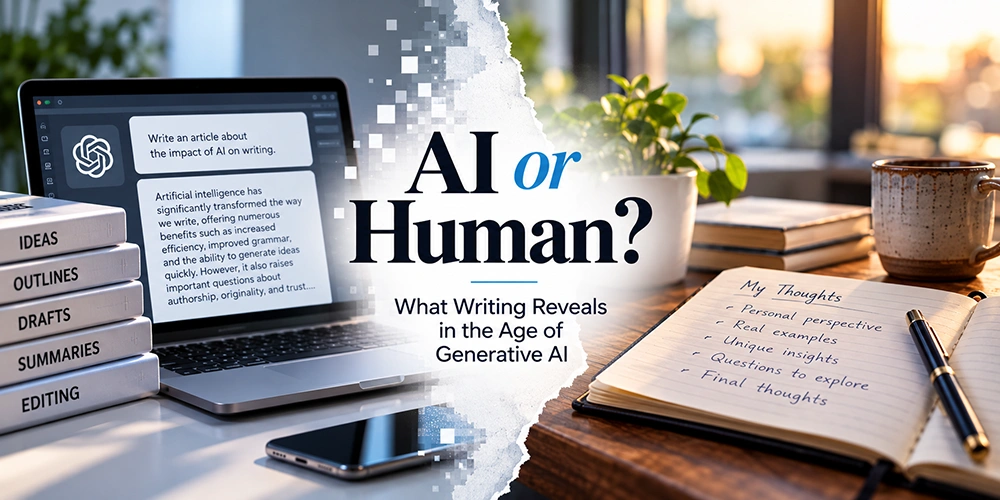 AI or Human? How Generative AI Is Changing Writing & Trust